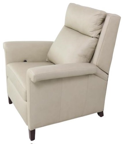 Hancock and Moore Motion Seating Ghent Push Back Recliner Sprintz Furniture Recliner High Leg